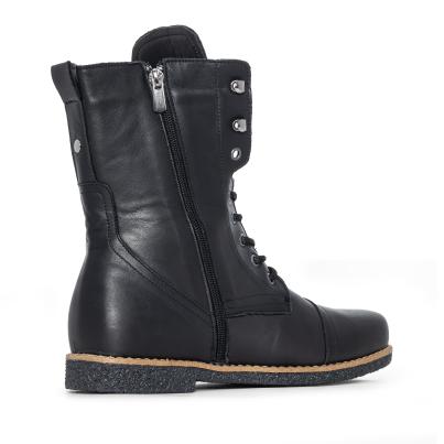 Andrea Conti Damen Lederstiefelette schwarz