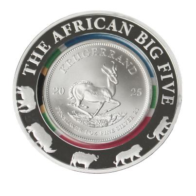 1 Unze Silber-Krügerrand 2025 in CoinSuit