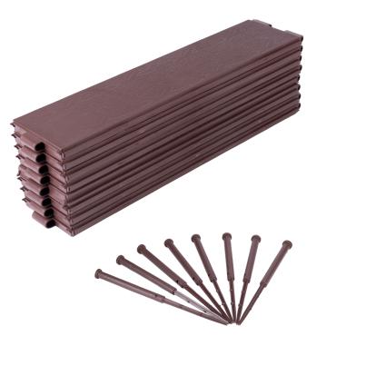 Multi-Hochbeet braun, 8 Teile
