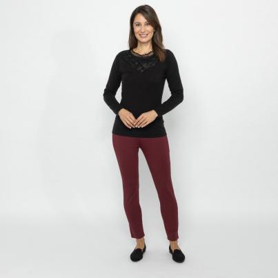 Zauberhose 'Miracle Shape' Jeggings bordeaux