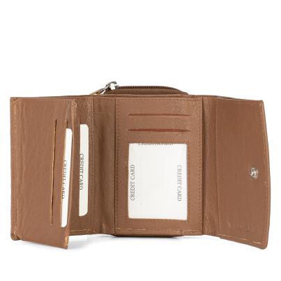 WILDHORN Büffellederbörse Damen cognac