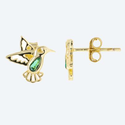 Ohrstecker Kolibri 925 Silber