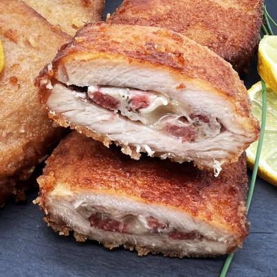 Salami Camembert - Schnitzel