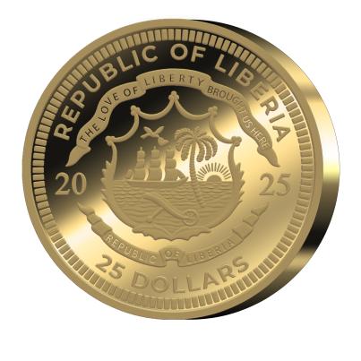 Goldmünze 0,5g "Pope Leo XIV."