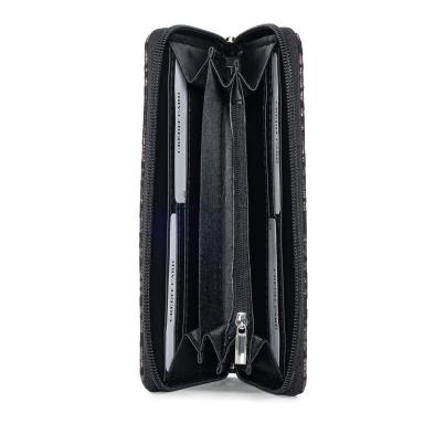 DONNA Damenbörse schwarz Leo