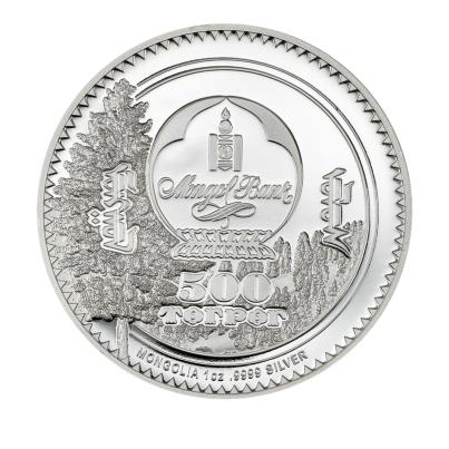 Silbermünze "Woodland Spirits - Otter", 1 oz.