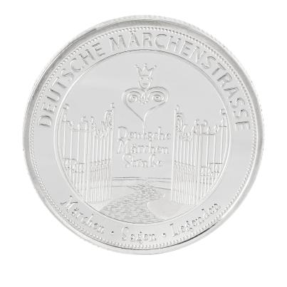 Gedenkprägung "Brüder Grimm - Jubiläum" versilbert