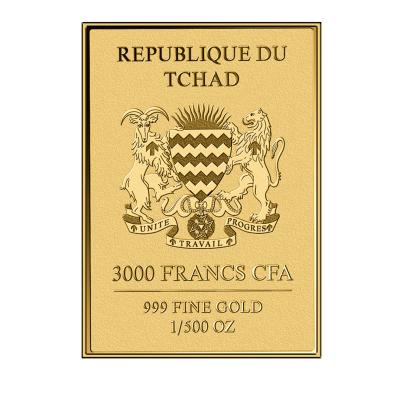 Goldbarren "Otto von Bismarck" 1/500 oz. Feingold