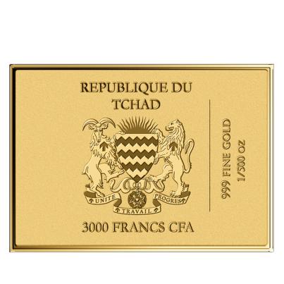 Goldbarren "Sanssouci" 1/500 oz. Feingold