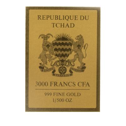 Goldbarren "Ulmer Münster" 1/500 oz. Feingold