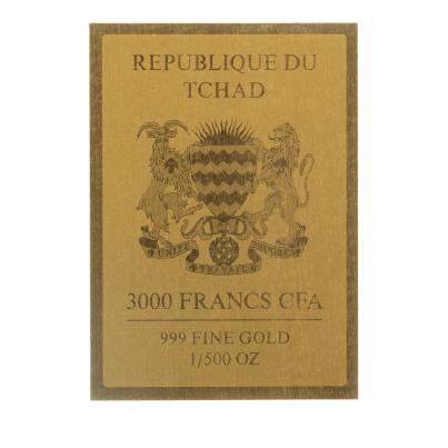 Goldbarren "Hermann Hesse " 1/500 oz. Feingold