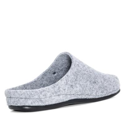 Dr. Feet Damenhausschuhe hellgrau