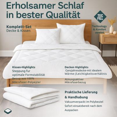 hERZtal Bettwaren-Set 2tlg.