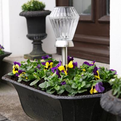 Solarleuchten Diamant 4er Set