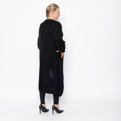 Damen-Strickjacke schwarz