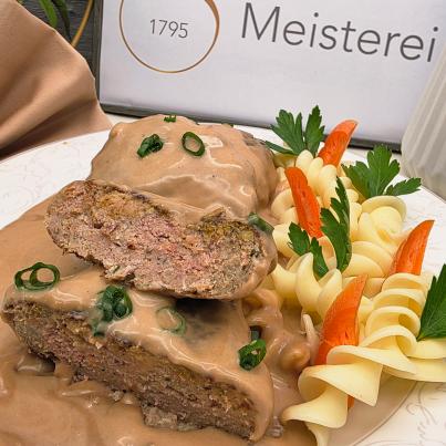 Braumeisters Hacksteaks in Rahmsosse