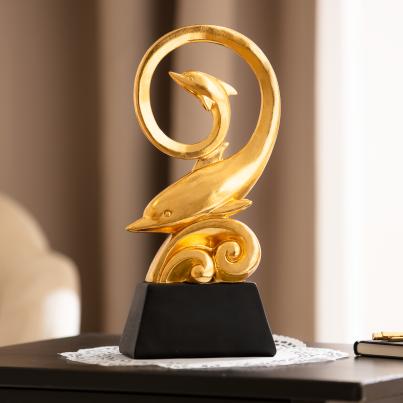 Deko-Figur "Delfin-Duo"