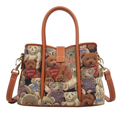 Henney Bear Henkeltasche coganc/multicolor