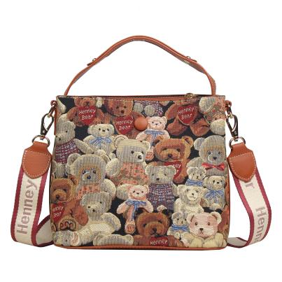 Henney Bear Henkeltasche coganc/multicolor