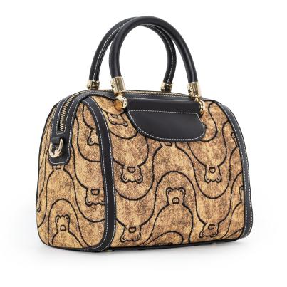 Henney Bear Henkeltasche schwarz/multicolor