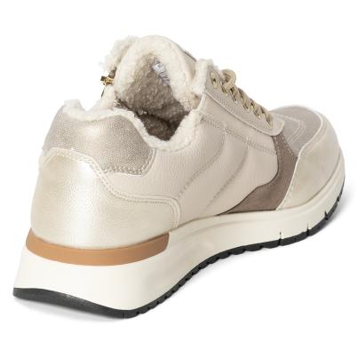 Damensneaker beige