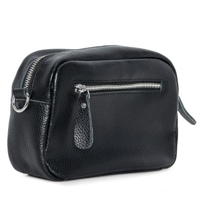 Lederhandtasche schwarz