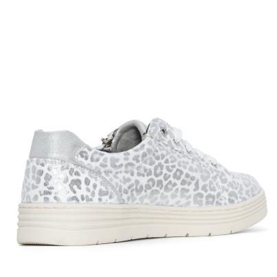 TOPWAY COMFORT Damensneaker silber leo