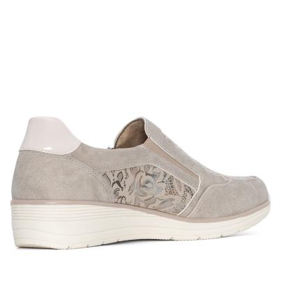 TOPWAY COMFORT Damenslipper taupe
