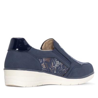 TOPWAY COMFORT Damenslipper navy