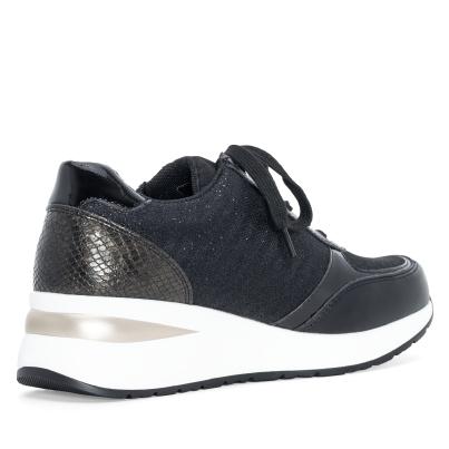 TOPWAY COMFORT Damensneaker schwarz