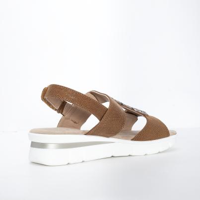 TOPWAY COMFORT Damensandalen braun
