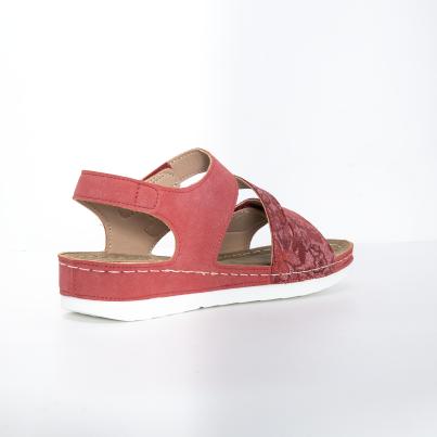 TOPWAY COMFORT Damensandalen rot