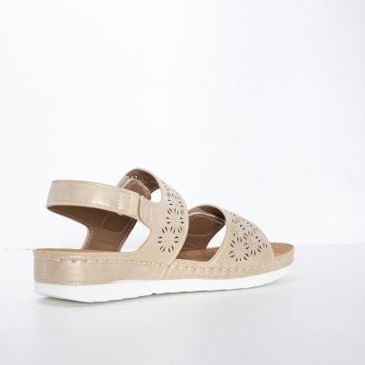 TOPWAY COMFORT Damensandalen beige
