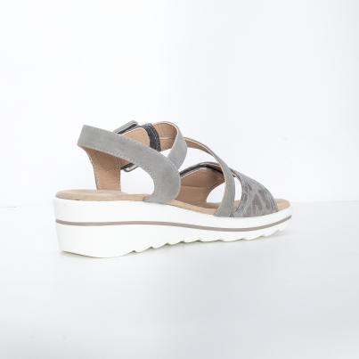 TOPWAY COMFORT Damensandalen grau
