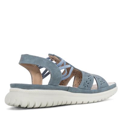 TOPWAY COMFORT Damensandalen blau