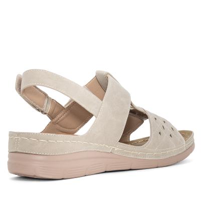 TOPWAY COMFORT Damensandalen beige