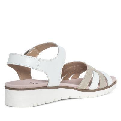 Chiara Gradi Damensandalen weiß