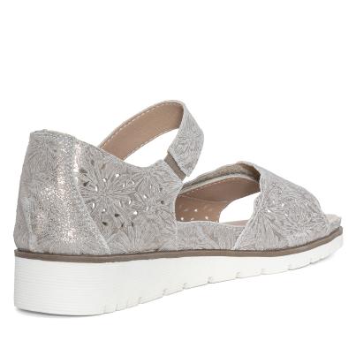 Chiara Gradi Damensandalen silber