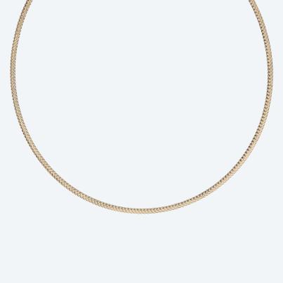 Wendecollier 585 Gelbgold bicolor