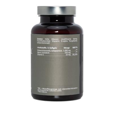 hyaluronce Schwarzkümmelöl 180 Softgelkapseln
