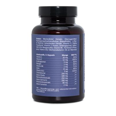 hyaluronce Leber Vital mit Mariendistel Cholin 120