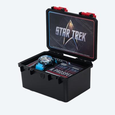 NUBEO Herrenuhr "Mariner Star Trek Automatic" blau