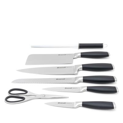 Qulinart Messerset Edelstahl Schwarz