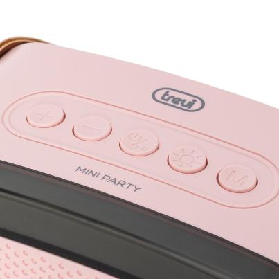 Musikbox mit Karaoke-Funktion XRJump Rosa