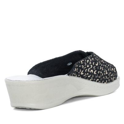 SANITAL LIGHT Damenpantolette schwarz