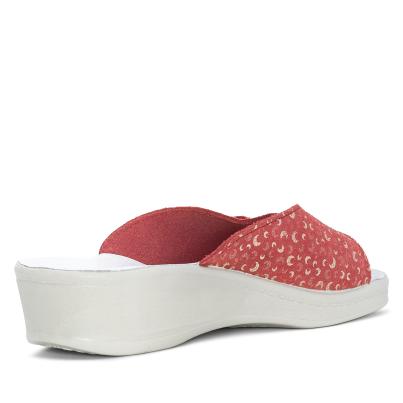 SANITAL LIGHT Damenpantolette rot