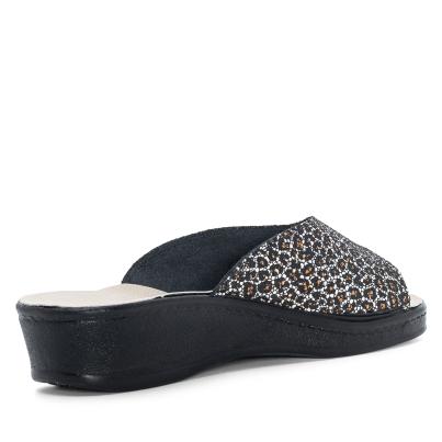 SANITAL LIGHT Damenpantolette schwarz