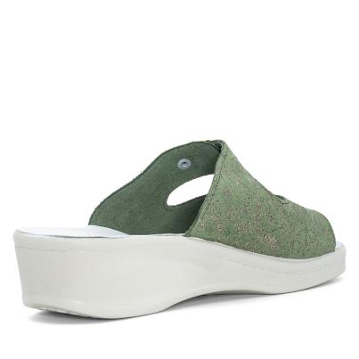 SANITAL LIGHT Damenpantolette grün