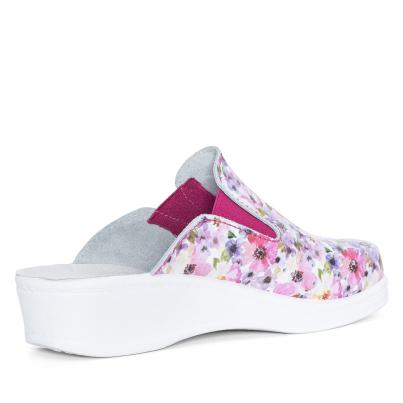 SANITAL LIGHT Damenpantolette Blumen