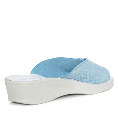 SANITAL LIGHT Damenpantolette blau